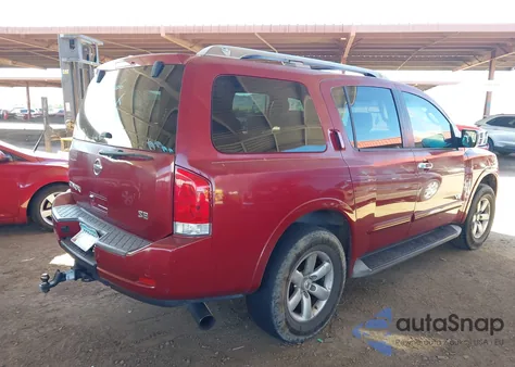 2008 Nissan Armada Se z USA, uszkodzony, nr VIN 5N1AA08D68N631306